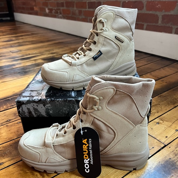 Nortiv8 10.5 Cordura Tactical Combat Lightweight Military Hiking Desert Sand Tan - Picture 1 of 10